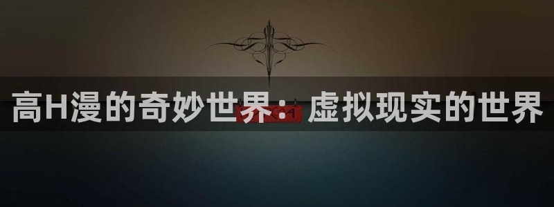 动漫天堂岛：高H漫的奇妙世界：虚拟现实的世界